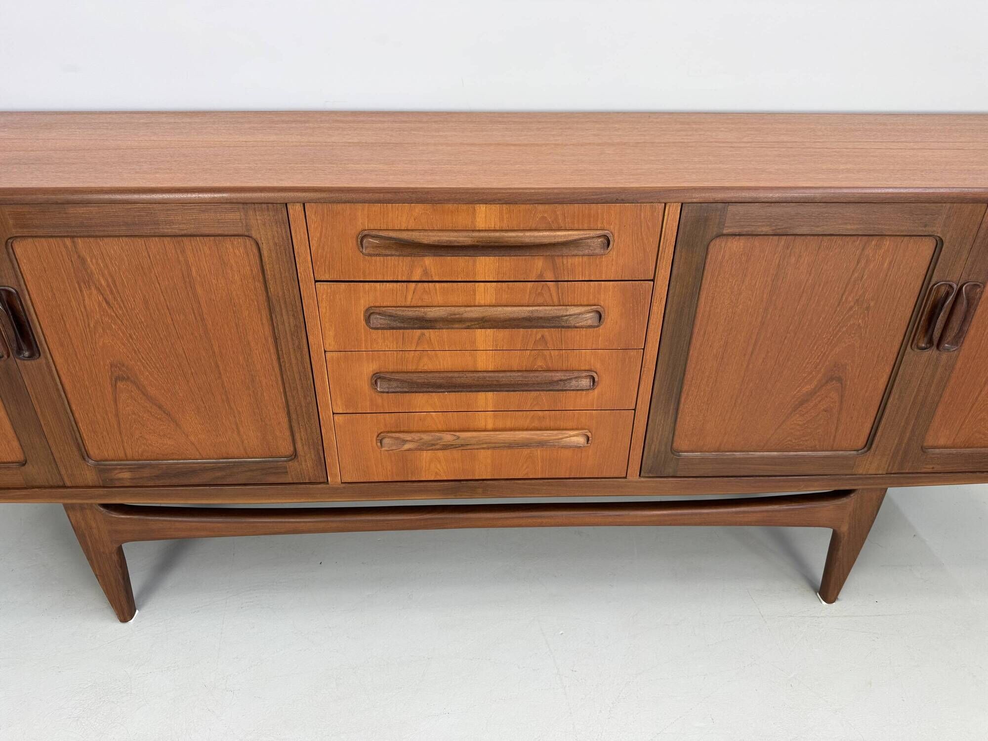 Vintage "Fresco" sideboard by G-Plan, design by V. Wilkins, from the 1960s.