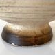 Vintage brown & beige ceramic flower pot / planter