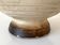 Vintage brown & beige ceramic flower pot / planter
