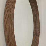 Vintage round mirror from the 70s