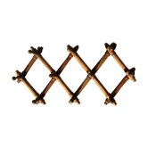 Wall coat rack, bamboo style