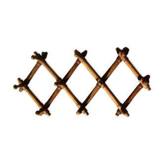 Wall coat rack, bamboo style