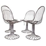 Space Age Dining Chairs, Italy 1970