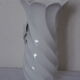 White ceramic vase Bassano deco knot