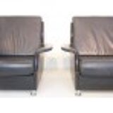 Paire de chaises longues  style Mad Men