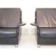 Pair of chairs long Mad Men style