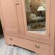 Armoire parisienne terracotta