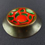 Henri Miault, enameled copper ring sizer