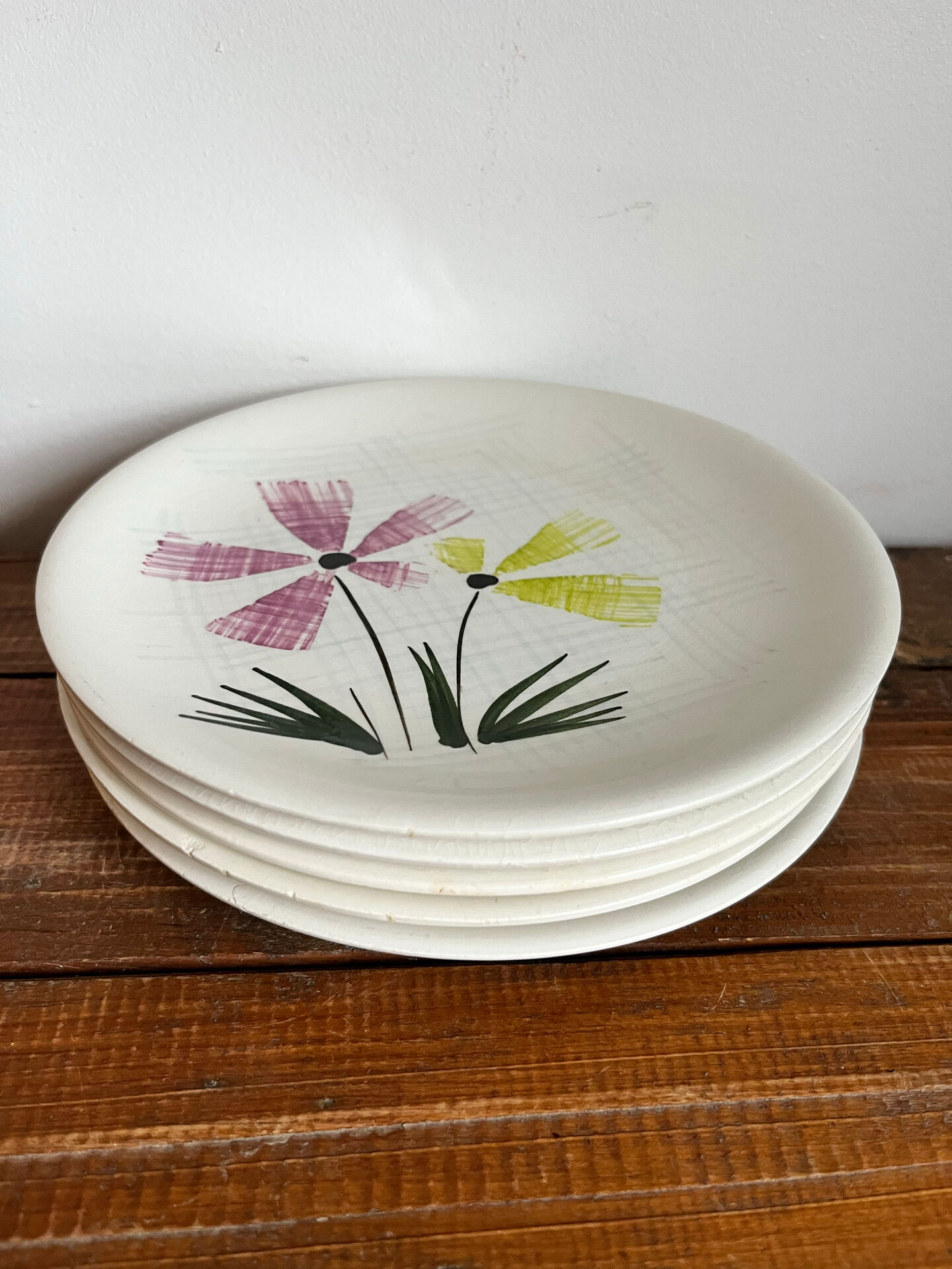 5 dessert plates