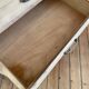 Vintage chiffonier with compass feet