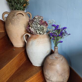 Lot of two stoneware pottery/jugs