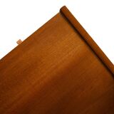 Scandinavian Teak Bookcase with Drawers – Bodafors