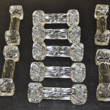 Porte couteaux anciens verre