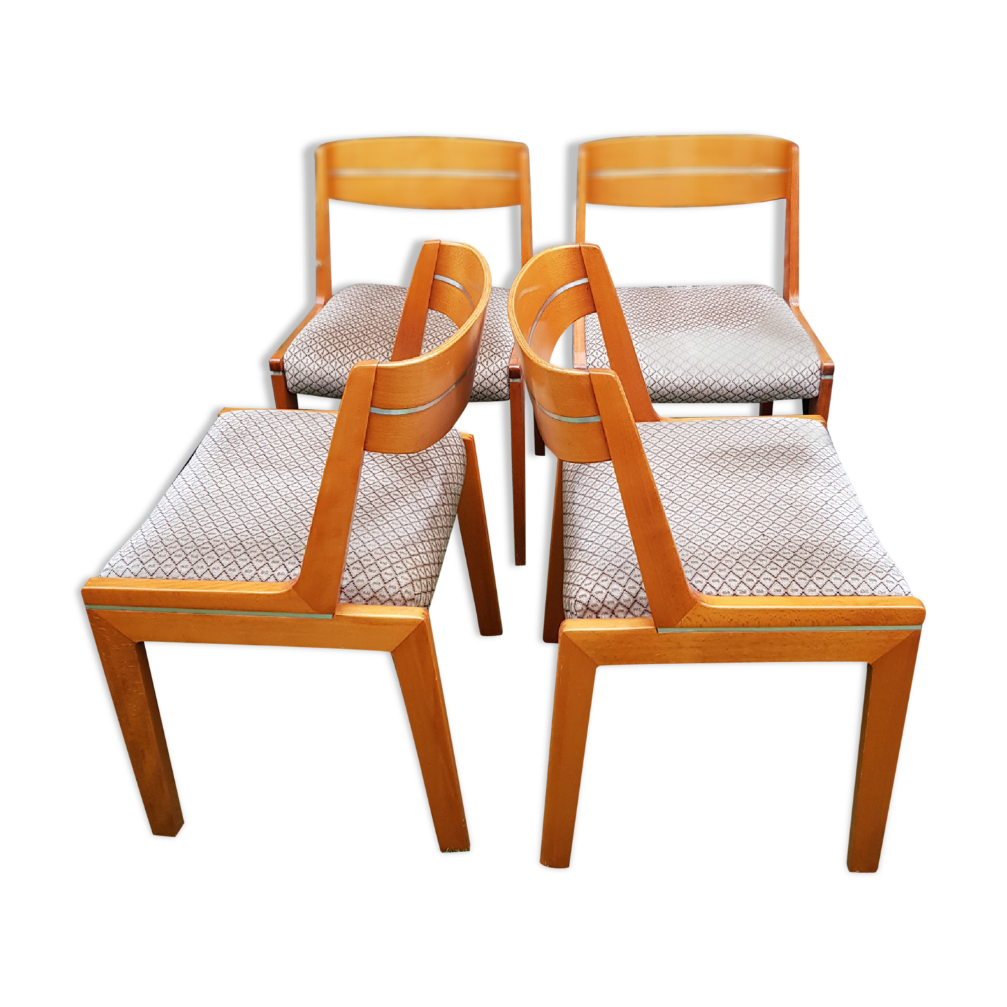Chaises style scandinave 1970