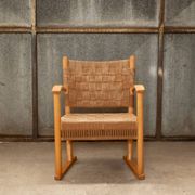 Karl Schrøder Lounge Chair Model 1641 for Fritz Hansen, 1940s Denmark