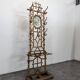 Cast iron and faux bamboo locker by Deville Pailliette, 1900