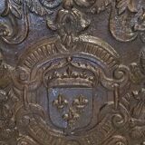 Plaque de cheminée ancienne fin 19ème
