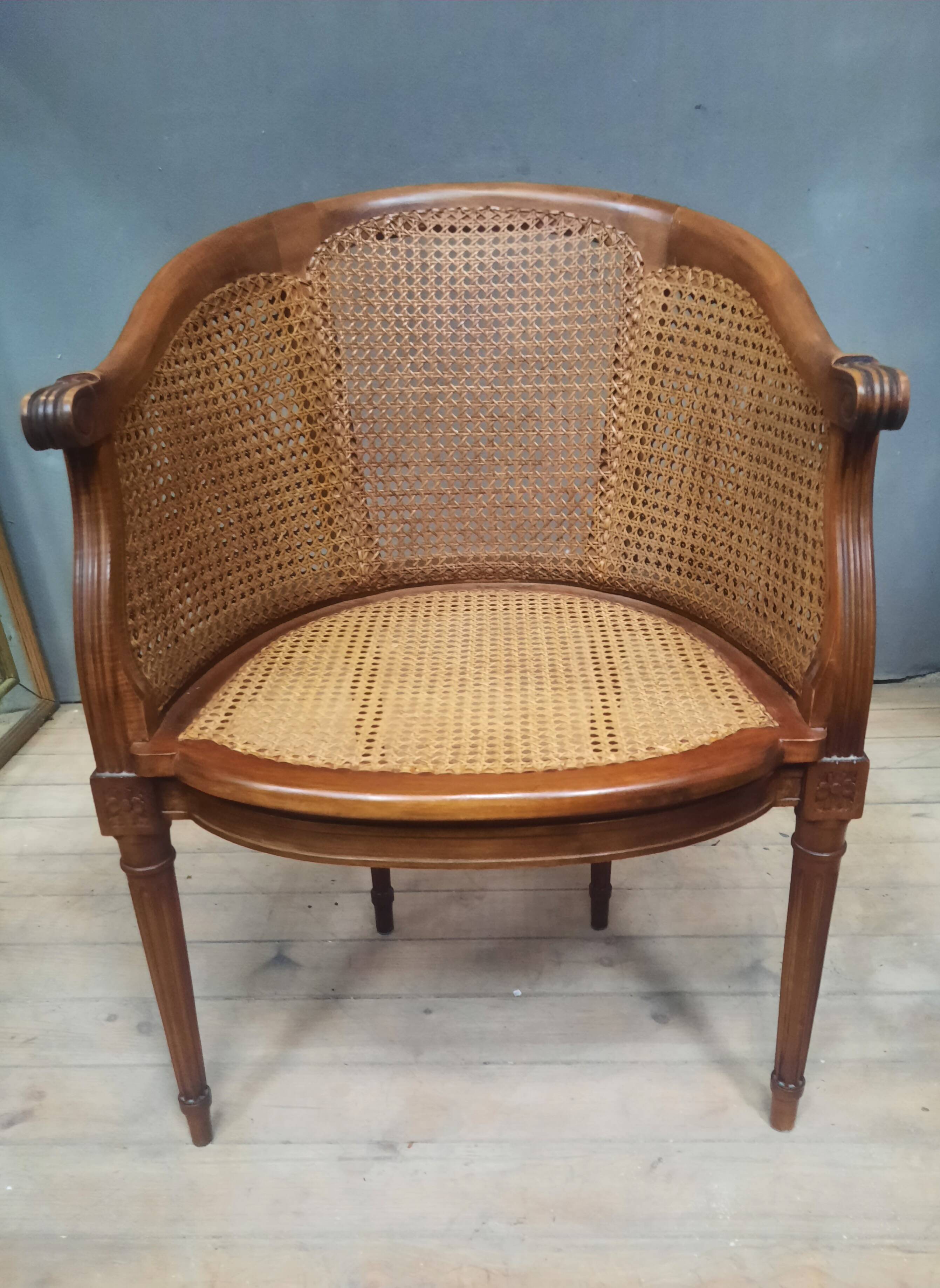Louis XVI style office armchair