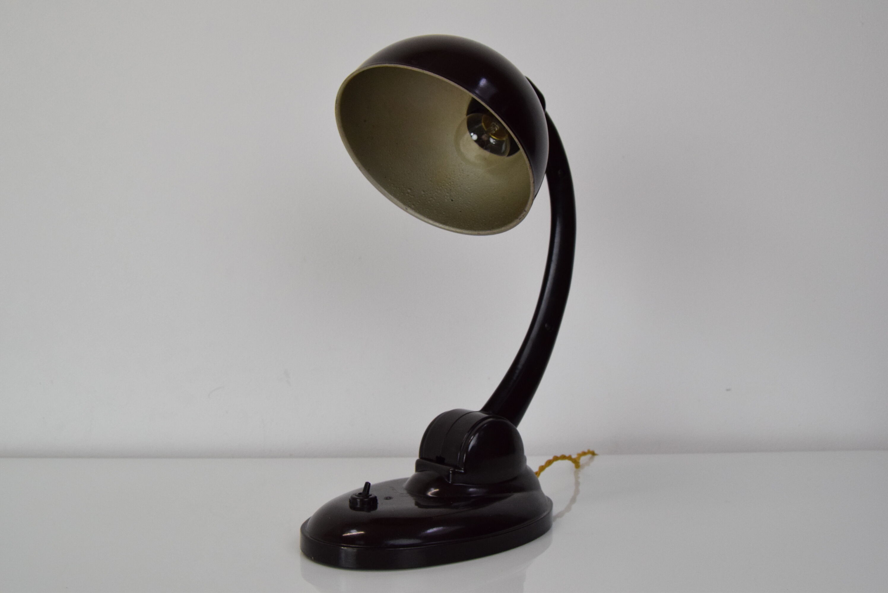 Adjustable Bakelite Table Lamp,by Eric Kirkman Cole,1940's.