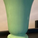 Vintage glazed ceramic vase France