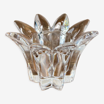 Crystal candle holder "flower"