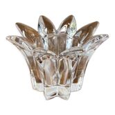 Bougeoir en cristal “fleur”