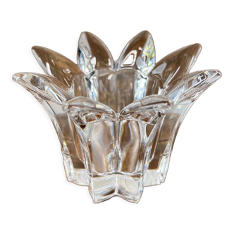 Bougeoir en cristal “fleur”