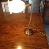 Bronze lamp, adjustable, early 20th century
