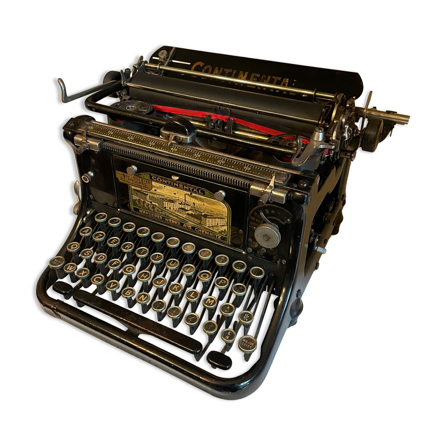Continental typewriter