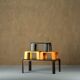 Yellow Amanta coffee table by Mario Bellini for C&B Italia, Italy, 1970s