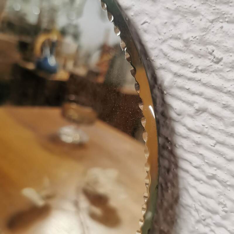 Beveled mirror to lay 27cm
