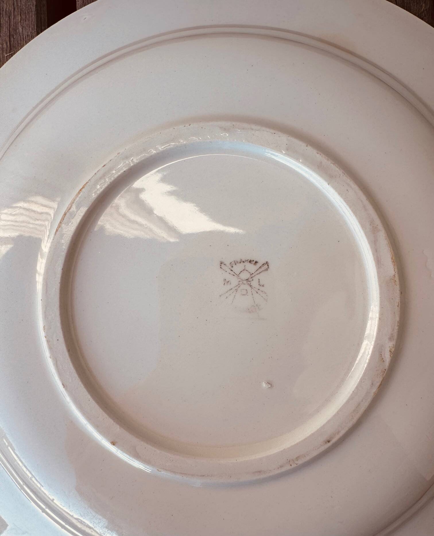 Shallow dish Moulin des Loups Wheat ear