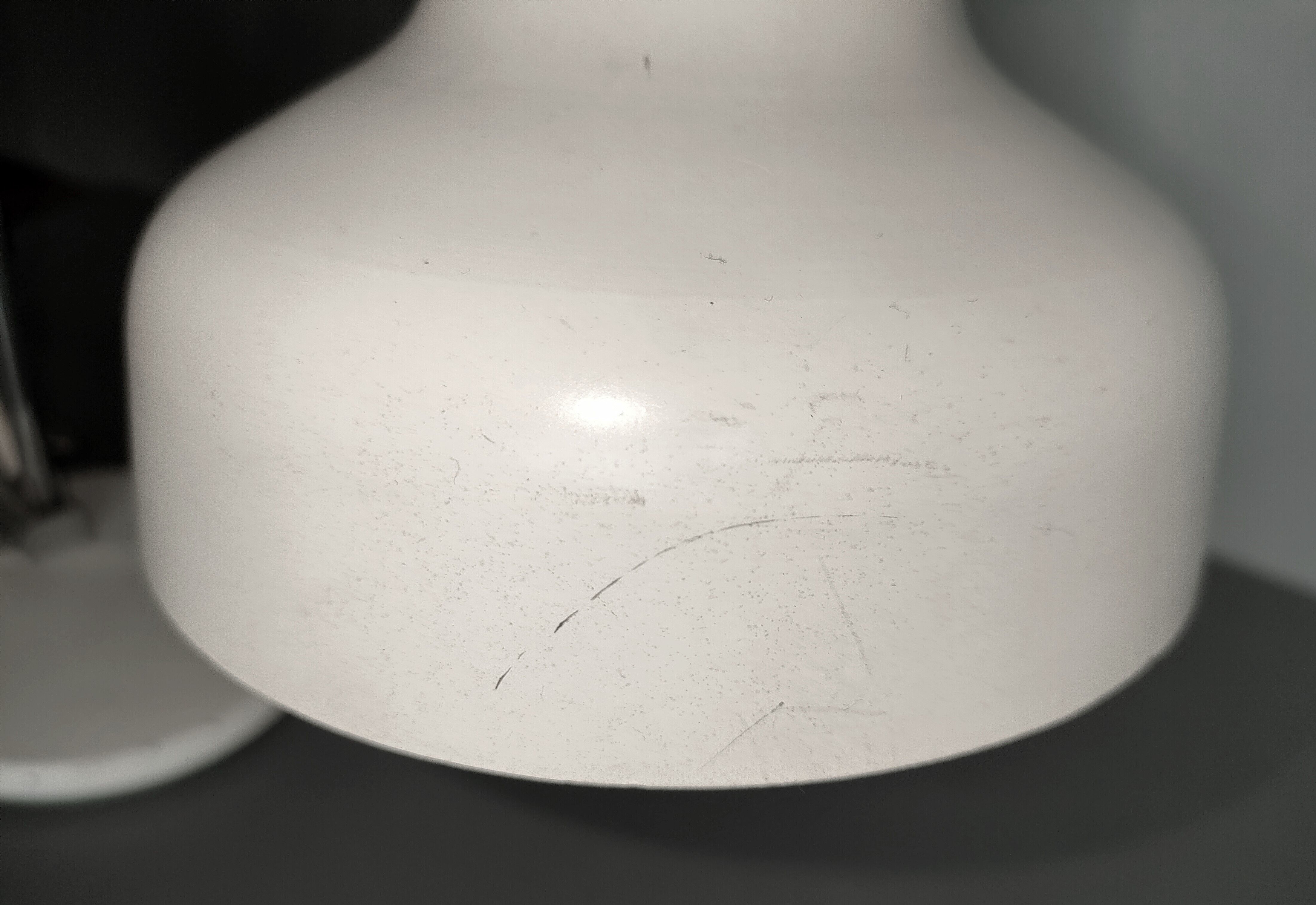 Articulated metal desk lamp from the 1950s/1960s