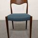 Set de 6 chaises danoises en teck des années 60/70