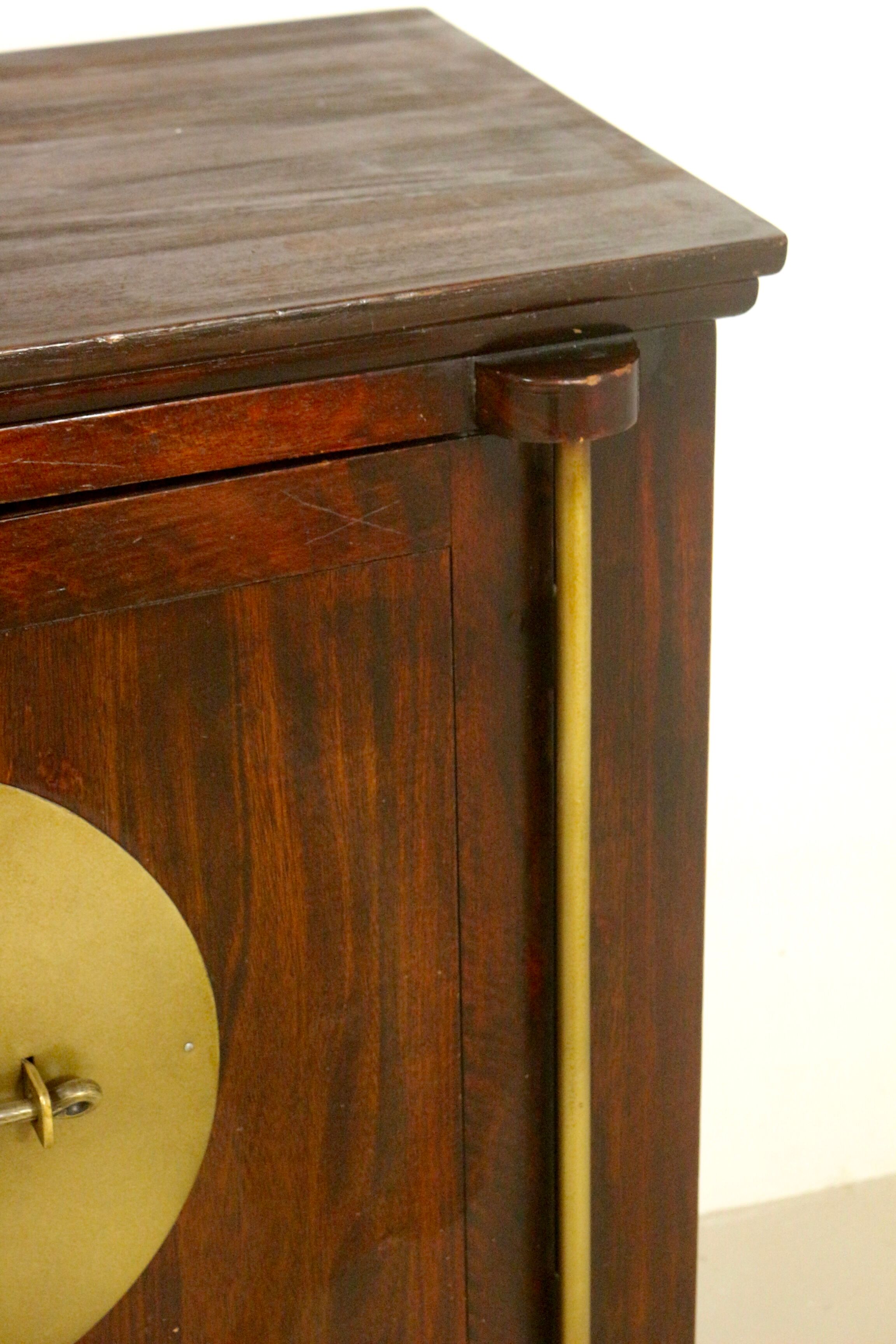 Antique buffet with swing doors Asian design
