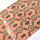Geometric pattern turkish runner rug 350x85cm