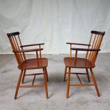 Set of 2 mid century chairs by Billund Stolefabrik