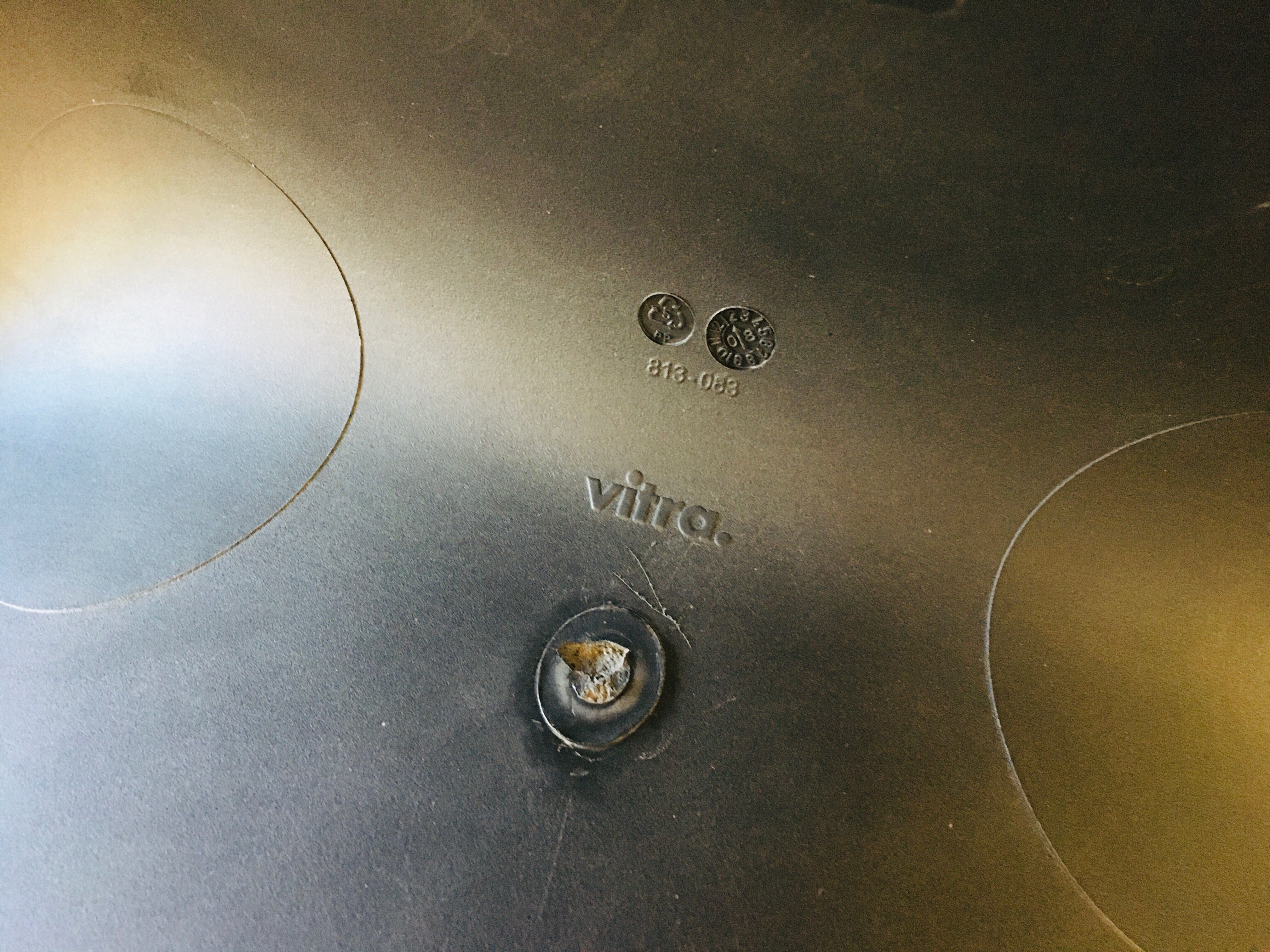 Lot of 2 Panton chairs by Vitra