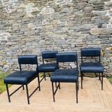 Ensemble de 4 chauffeuses modernistes