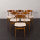 Danish vintage teak mid-century chairs by Farstrup, set of 6, Denmark, 1960s