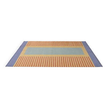 Vintage hand-woven wool kilim / flatweave rug, 1970s–80s