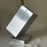 Vintage geometric lamp, 1970s design