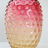 Vintage vase bubble glass 1960