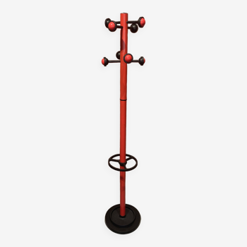 Red coat rack from the UNILUX brand