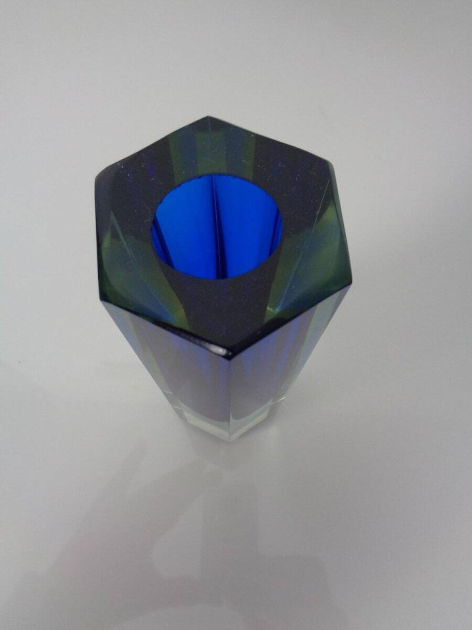 Vintage Italian Murano Glass Vase, 1960s
