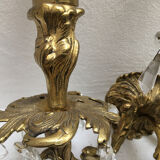 Bronze wall lamp