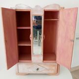 Art Deco doll cabinet 50s