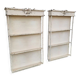 Pair of wall shelves