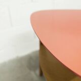 "Bowwood" tripod coffee table designed by Hugues Steiner and manufactured by Baumann in the 1960s