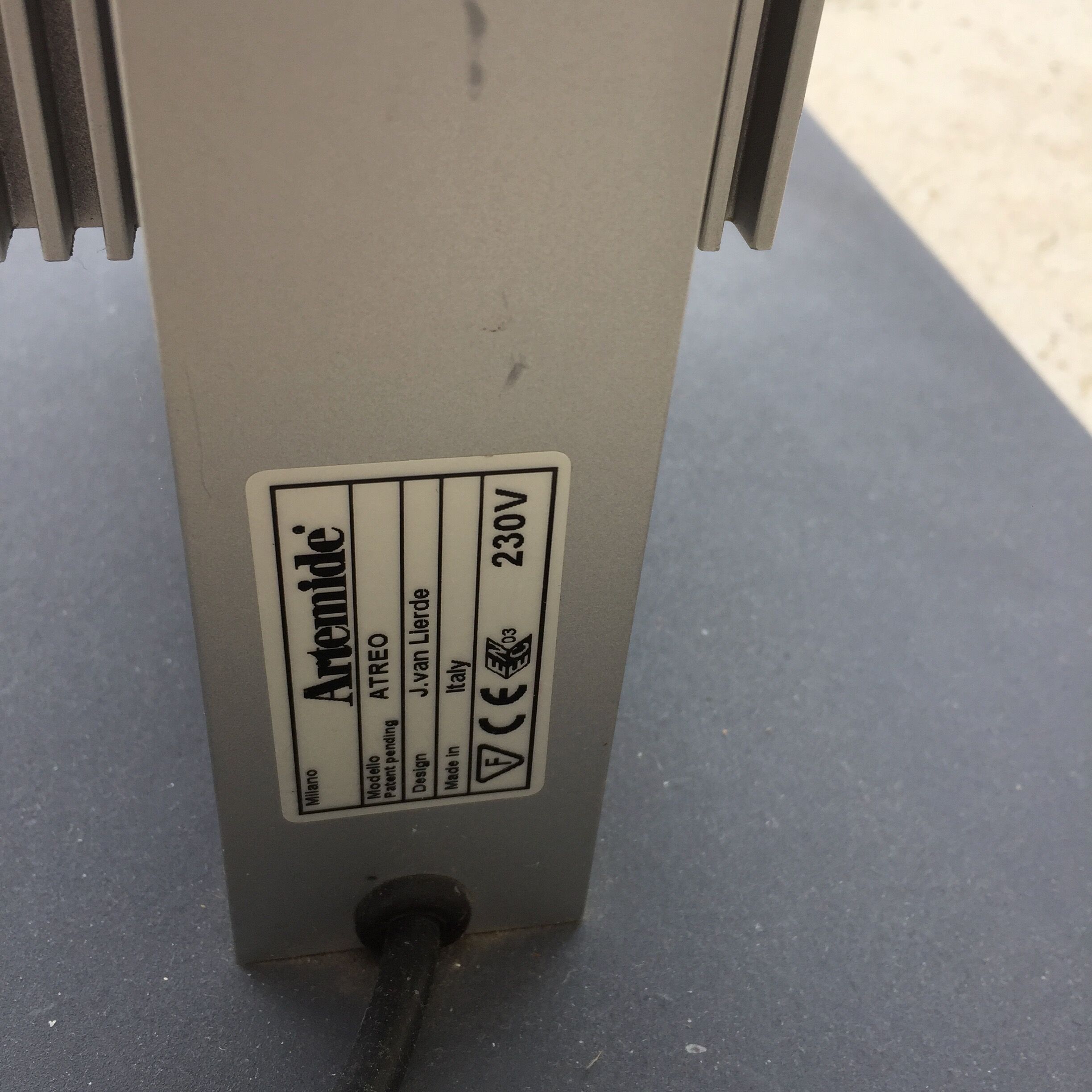 Floor lamp model Atreo by J.Van Llerde, Artemide, Italy 2010